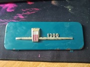 Emblemat, drzwiczki schowka Fiat 1300, 125 p