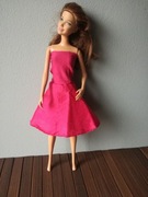Ubranka dla lalki Barbie - sukienka