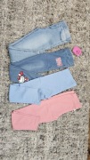 Zestaw 4x legginsy dziewczęce 122/128 lupilu hello kity