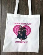 Torebka torba tote bag materiał non woven one direction 