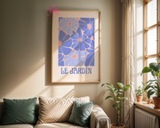 Plakat ,,Le Jardin", Market Kwiatowy, 40x50