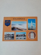 Kołobrzeg miasto port i uzdrowisko nad Bałtykiem kolaż 1987 bez obiegu