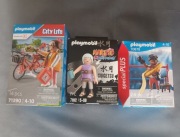 Zestaw 3sztuk klocków Playmobil 