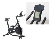 Rowerek spinningowy treningowy stacjonarny LCD smartfon MOCNY 35kg
