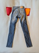 Jeansy motocyklowe kevlar damskie Moto Wear D3O r. XS