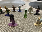 Figurki minecraft metalowe 