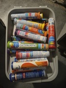 Opakowania po tabletkach musujących, 18 szt. tabletek