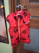 Kurteczka bezrękawnik dla dziewczynki 4-6lat 