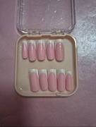 Paznokcie tipsy press on custom french 