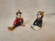 Figurki z okresu PRL para zakochanych