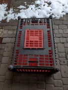 Pojemnik transportowy dla kur, królików 