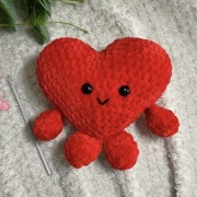 SERCE SERDUSZKO Pluszak Własnoręczny
