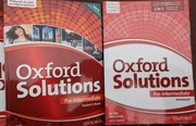 Oxford Solutions pre-intermediate, Student's book I workbook 