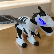 Duży Smok dinozaur zabawka sterowana interaktywna pilot chodzi porusza się