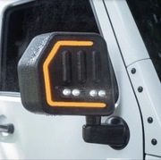 Lusterka Trail Mirrors do Jeep Wrangler JL oraz Gladiator firmy Boost Auto