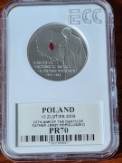 Moneta 10 zł - 25 rocznica śmierci Jerzego Popiełuszki , dostawa 0