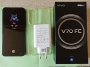 Vivo V70 FE, niebieski 8/256 GB, używany od wiosny 2026 r. Stan idealny