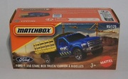 Matchbox Power Grabs  #95 Ford F-350 Stake Bed Truck INC
