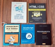 Webdesign. 5 książek. Stan bdb/idealny 