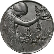 XX wiek, medal z 1916 roku, Proklamacja Wolnej i Niepodległej Polski