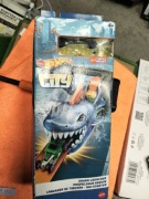 Hot wheels city wyrzutnia shark nowy zestaw z resorkiem 
