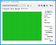 Ciekawy dysk hdd 2.5" Samsung HM040HI 40GB SATA 174tys. h SMART