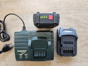 Metabo akumulator 2 szt i ładowarka 18V 2Ah