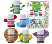 OLEJKI ZAPACHOWE ETERYCZNE DO NAWILŻACZA AROMATERAPIA ZESTAW OLEJKÓW 6 szt.
