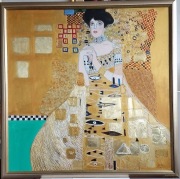 Obraz wg Gustava Klimta "Złota dama II"