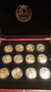 Wielcy Polacy zestaw 12 monet z certyfikatami 
