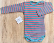 Body 8107 - dł. rękaw 100% BAWEŁNA EKO BIO roz. 98