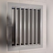 Czerpnia ścienna, wrzutnia, kratka wentylacyjna