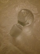 Szklany korek do karafki