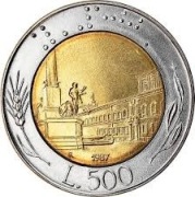 500 LIR WŁOSKICH