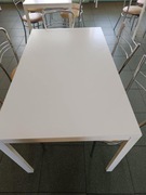 Stoły Melltorp Ikea białe 125x75cm