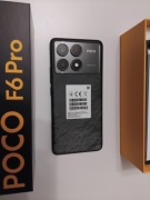 Smartfon POCO F6 Pro 12 GB / 512 GB 5G czarny NOWY + etui i folia