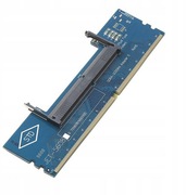 Adapter złącza DDR4 SO-DIMM do PC stacjonarnego DIMM 