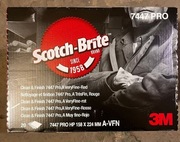 3M Włóknina ścierna 7447 PRO 158x224 mm 20 arkuszy 