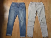 jeansy damskie 2szt.  r.7 (USA)  YMI WannaBettaButt  oraz Adorati