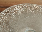Sandra Rich Glass szklana miska salaterka Vintage