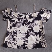 Bodyflirt bluzka w kwiaty na ramiączkach rozm.44