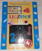 Książka Tablica Przedszkolaka Liczenie z kredą nowa