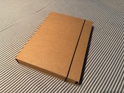 Teczka Kraft Spine z gumką na dokumenty A4 Auchan