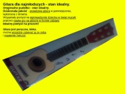 Gitara z drewna dla dzieci w wieku od 3 lat