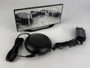 Nowoczesny zegar LED z funkcją budzika i shakerem do łóżka!