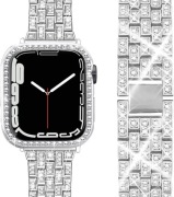 Miimall Metalowy pasek Apple Watch serii 7 41 mm/45 mm