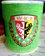Nowy Kubek Ceramiczny Śląsk Wrocław prezent dla kibica piłki nożnej 