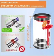Zbiornik na śmieci do Dyson V11 V15 SV14 SV17
