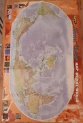 Dwustronna  mapa swiata