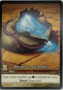 WoW TCG - Oshu'gun Crystal Powder 248/268 Drums Extended Art